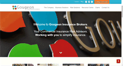 Desktop Screenshot of gougeoninsurance.com