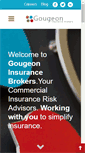 Mobile Screenshot of gougeoninsurance.com